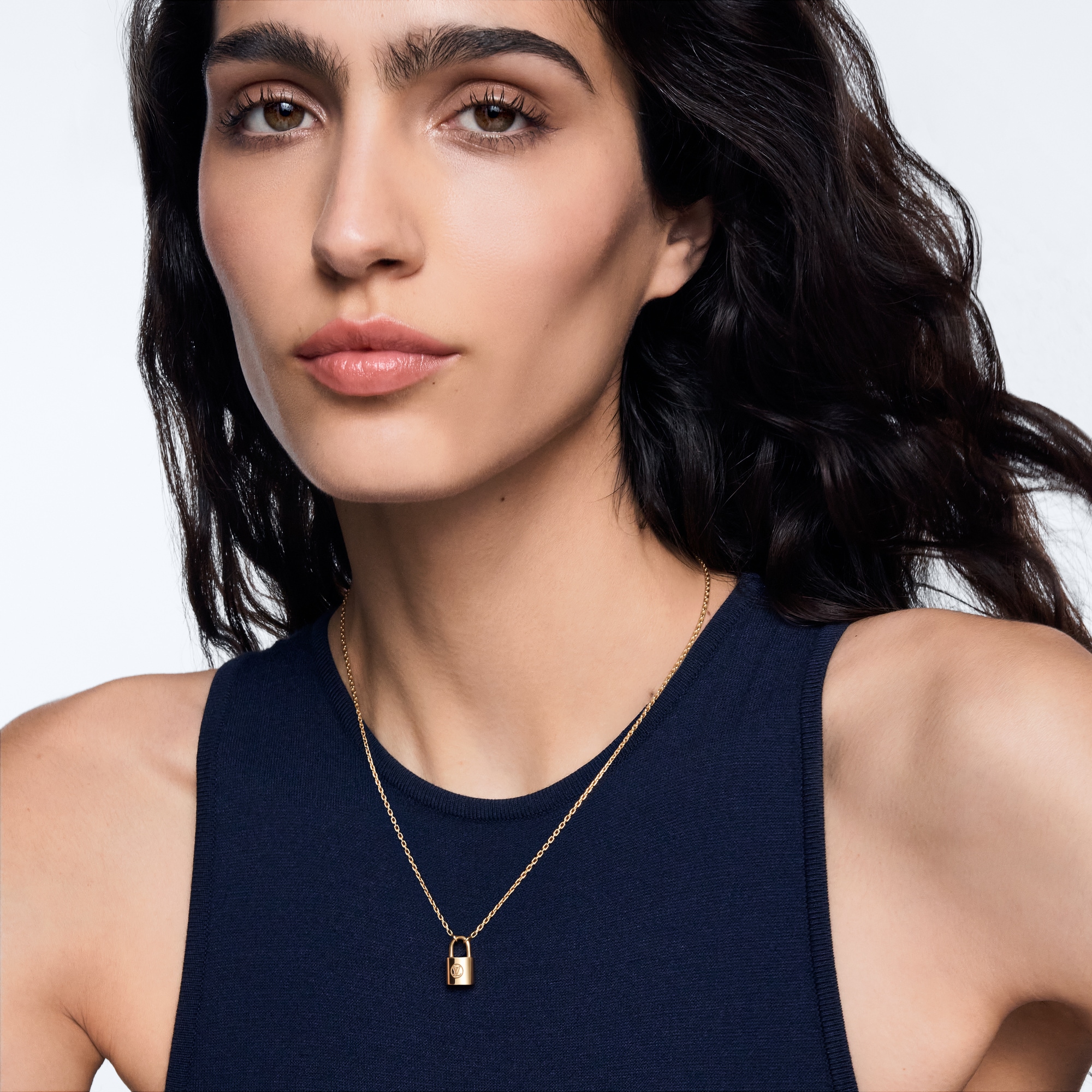 Silver Lockit Exclusive Gold Edition Pendant, Yellow Gold